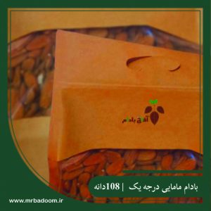معرفی بادام مامایی صادراتی درشت 108 دانه